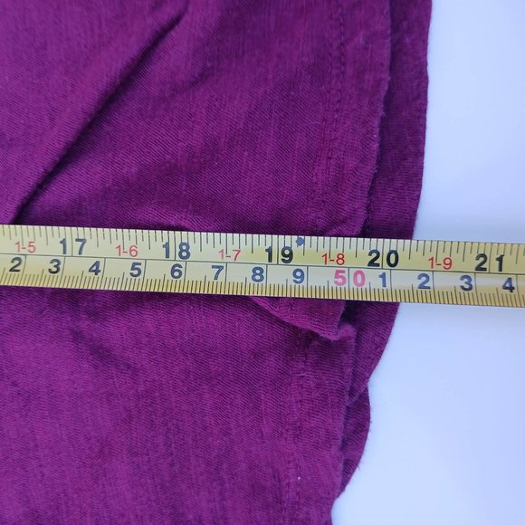 Old Navy Size XL Red Black Stripe Short Sleeve Shirt - Picture 5 of 6